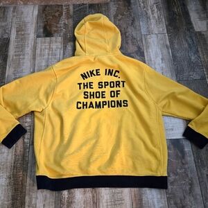 Vintage Nike pinwheel logo Yellow XL